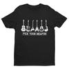 Pick Your Weapon Guitar T Shirt Funny Musician Gift Idea Guitarist Player Funny