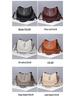Women's 2025 Fashion Bucket Bag - Large Capacity Textured Shoulder & Crossbody