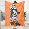 Halloween Costume Parade Blanket Durable Comfort Perfect for Bedding Seaside Couch Four Seasons Universal Warmthful Decor