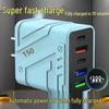 150W Universal Multi-Port Super Fast Charging Mobile Charger Plug