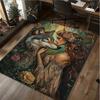 1Pc Flowers Animal Rug - Home carpet Office Decorative Carpet For Living Room Bedroom Door Mat Floor Rug Computer Chair Area Rug
