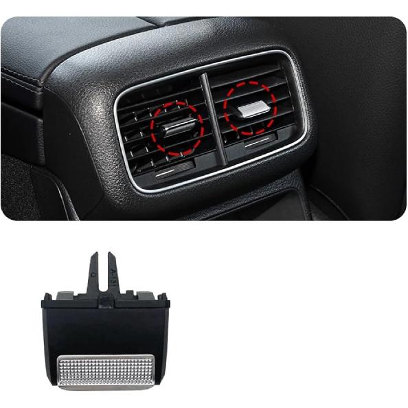 

Compatible for Maybach W167 Air Conditioning Outlet Pick GLE GLS Car Dash Left/Right Front Rear AC Air Vent Grille Tab Clip(Rear) Rear