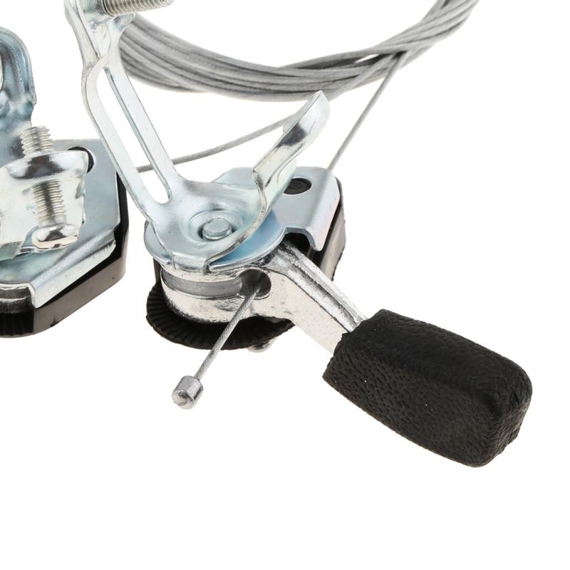 1 Paar 3x6/7 Versnellingen MTB Fiets Duim Versnellingspook Bovenmontage Shifters met Binnenkabel voor Stuur met 22,2 mm Diameter
