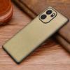 For OnePlus Turbo 6V 5G Case Silk-Textured PU Leather Coated PC TPU Protective Phone Back Cover