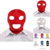 Halloween Sexy Cosplay Party Lycra Spandex Zentai Open Eyes Mouth Full Mask Hood
