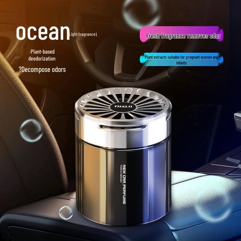 High-End Solid Car Air Freshener Perfume Ornament