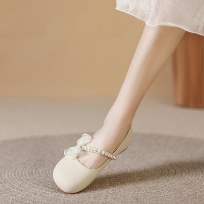 Mary Jane Shoes Women's Doudou Shoes Gentle Soft-soled Flat-soled Single Shoes Women's Shoes