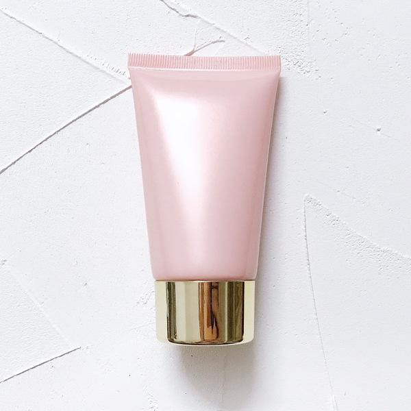 Pearlescent Pink 60ml PE Soft Tube for Facial Cleanser & Makeup Remover Gel