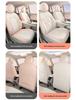 ORA Ballet Cat Leather Seat Cover - Cartoon Design, Full Enclosure, Four Seasons Use