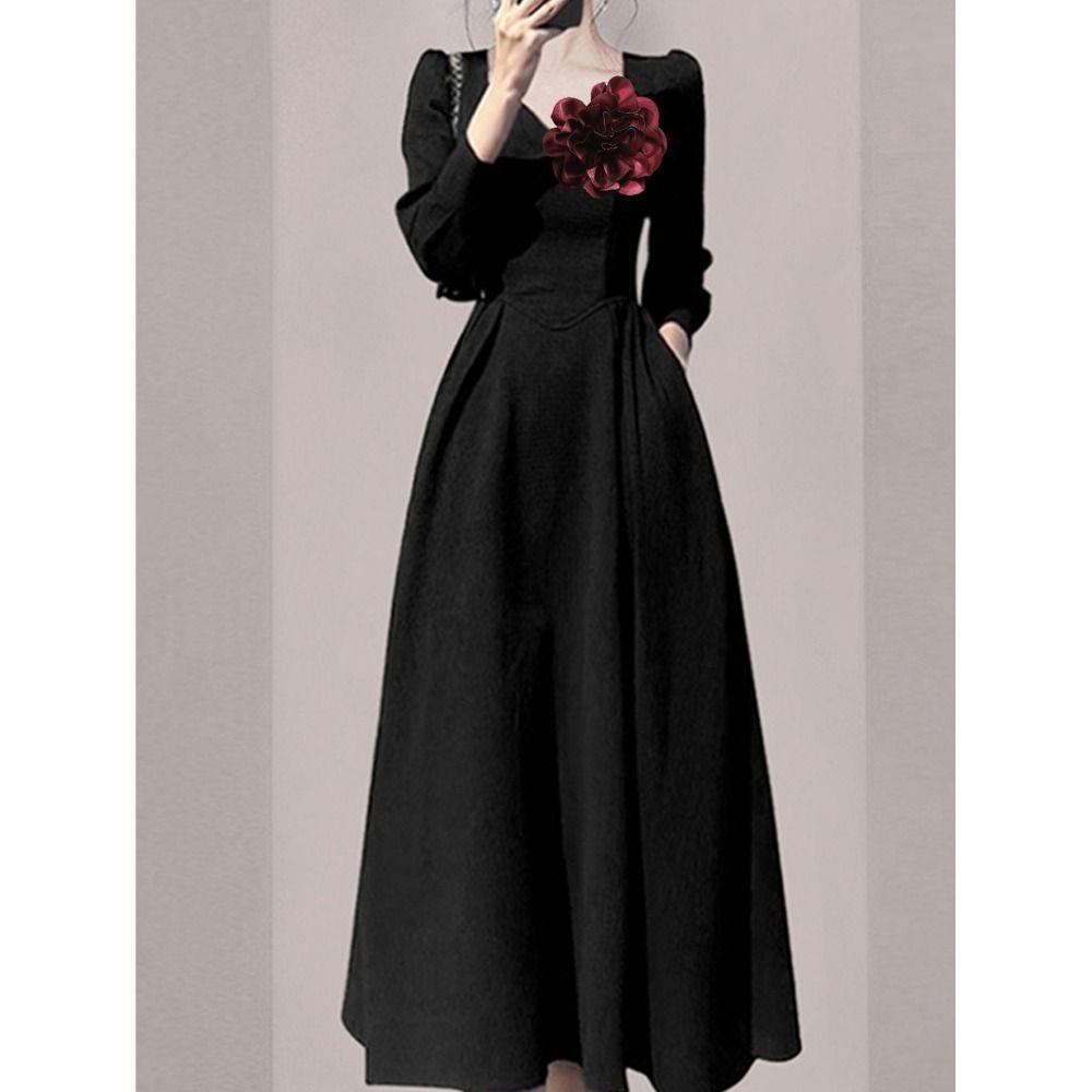 Large Flower Brooch French Ornamental Pin Versatile Badge