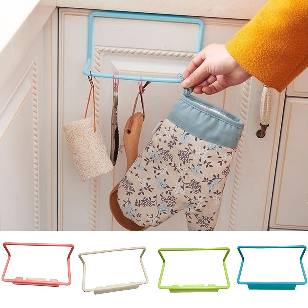 Plastic Hanging Towel Rack for Bathroom Kitchen Bedroom Living Room Smooth Edges Non-Slip Feet Compact Design for Small Spaces