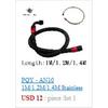 PQY - Oil Filter Cooler Sandwich Plate Adapter M20*1.5 and 3/4-16 Universal Oil Adapter Car Meter PQY6722