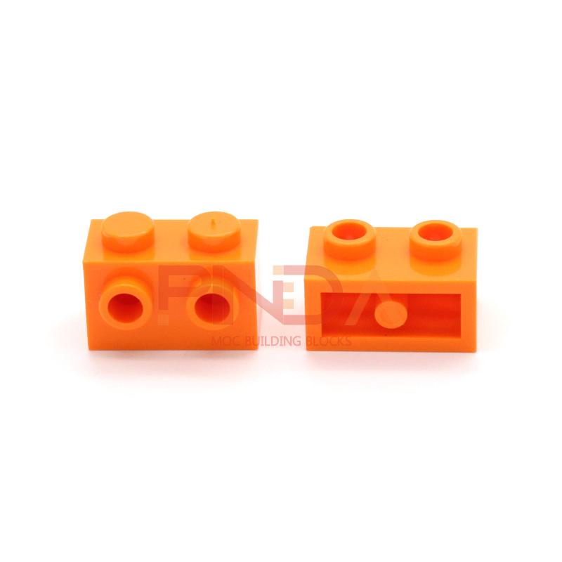 50Pcs Moc 11211 1X2 With Studs On Side Building Blocks Bricks Creative Creative Toys Gifts Developmental Toys