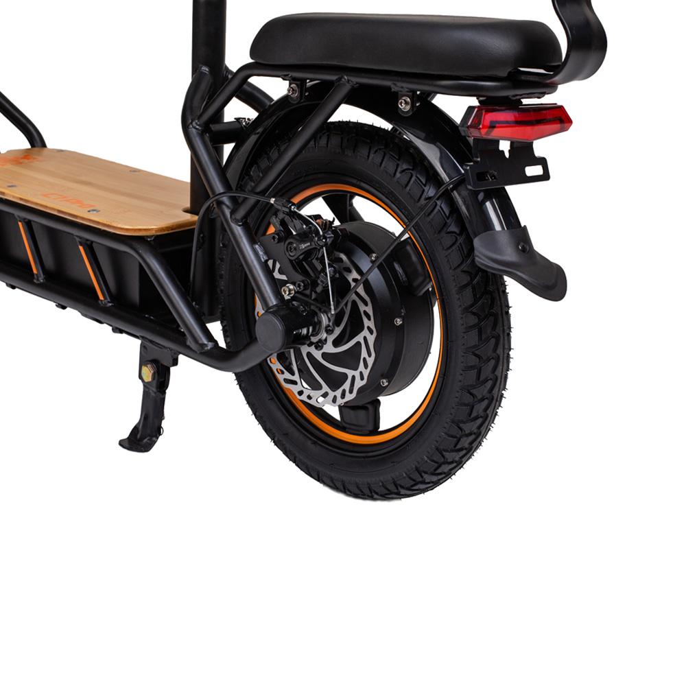 Kukirin C1 Pro 500W Elektroroller für Erwachsene, 48 V 26 Ah, Höchstgeschwindigkeit 45 km/h, 14-Zoll-Schlauchlosreifen, 100 km Reichweite, LED-Anzeige, Blinker, IP54