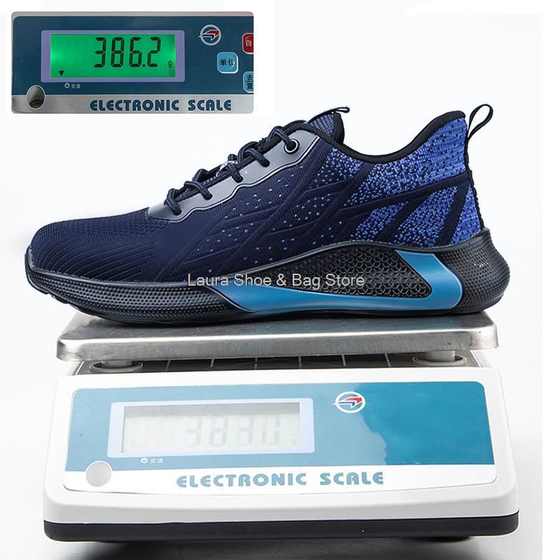 Fashion Fashion Safety Shoes Men Boots Puncture Proof Work Shoes Sneakers Steel Toe Shoes Male Work Boots Construction Work Footwear