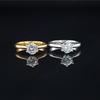 European and American Moissanite Diamond Rings Are Simple and Classic, Fashionable and Versatile Girls' Accessories Are Elegant and Do Not Fade 2026