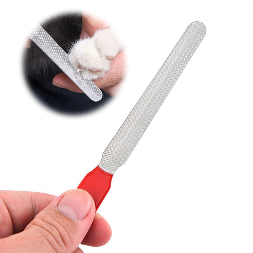 Tiernagelfeile Fellpflege Tiernagelzubehör für Zuhause Katze Hund Kaninchen Kleintier Polierfeilenwerkzeug Hundeschleifer Zubehör