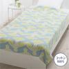 Nishikawa Gauze Finlayson Muto Soft FR03601013 Blanket, Single, Washable, 100% Cotton, Gauze, Blue,