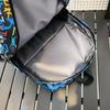 Backpack Men's Graffiti Backpack Senior High School Student Schoolbag