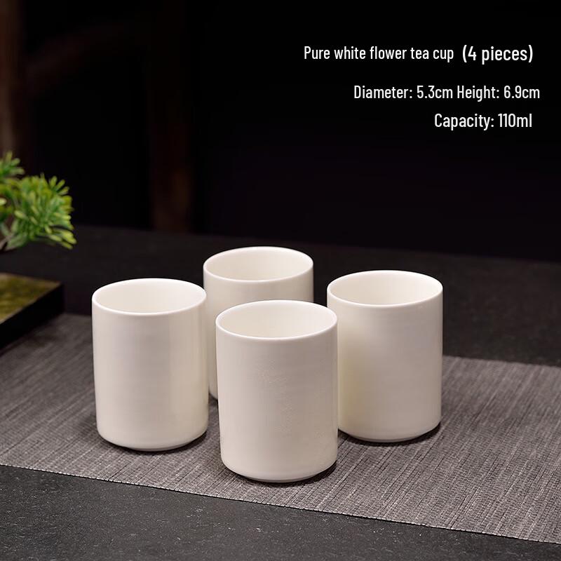 

Yilutang Chinese White Porcelain Tea Set Collection