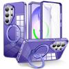 Applicable to Samsung S26Ultra jelly magnetic bracket mobile phone case C S26Plus anti-drop S26 protective case