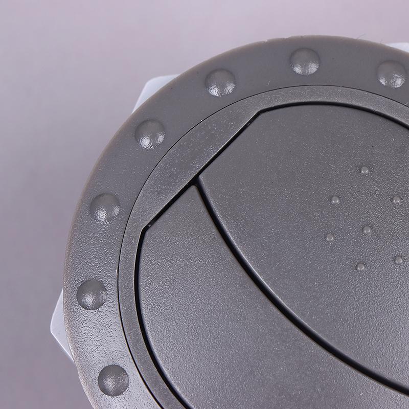 Armaturenbrett Klimaanlagenauslass Deflektor Dieselheizungsrohr Kanalisierung Lüftungsauslass für Wohnmobile Busse Yachten Runder AC-Deflektor