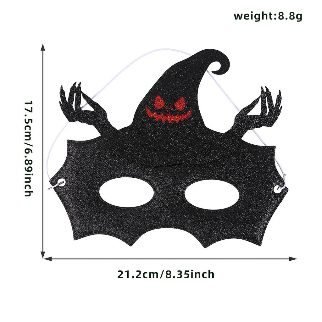 Devil Mask Lightweight Halloween Half Face Mask Cosplay Mask Half Face For Masquerade Carnival Gathering Cosplay