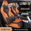 All-Season Breathable Linen Seat Covers for Changan Uni-V 2023-2025, Full Coverage Cushions