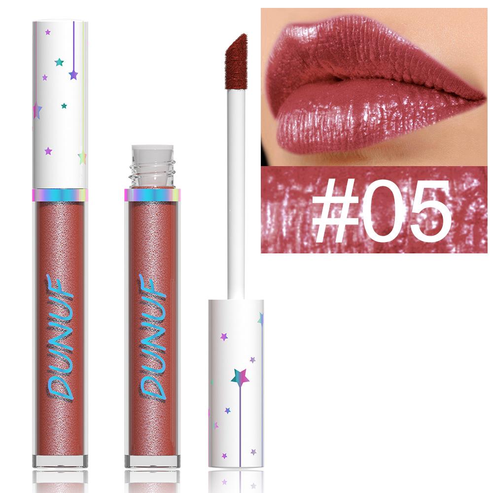 Glitter Lipgloss Langvarig Farge Skinnende Glød Lipglans for Halloween Scene Festsminke Høypigmentert Leppestift Gotisk Leppesjokk Gaveidé