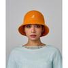 Used SALEKANGOL Bucket Hat Bell Shape Orange L Size