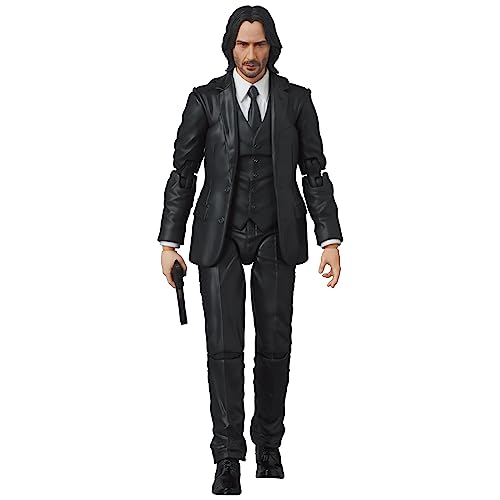 MAFEX No. 212 JOHN WICK (JOHN WICK: CHAPTER 4) Non-scale Painted Action Figure, Approximately 160mm Tall
