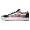 Old Skool GLEN Plaid Floreale Ricamato 'Nero Bianco Rosso' Donna VN0A4U3B2NV