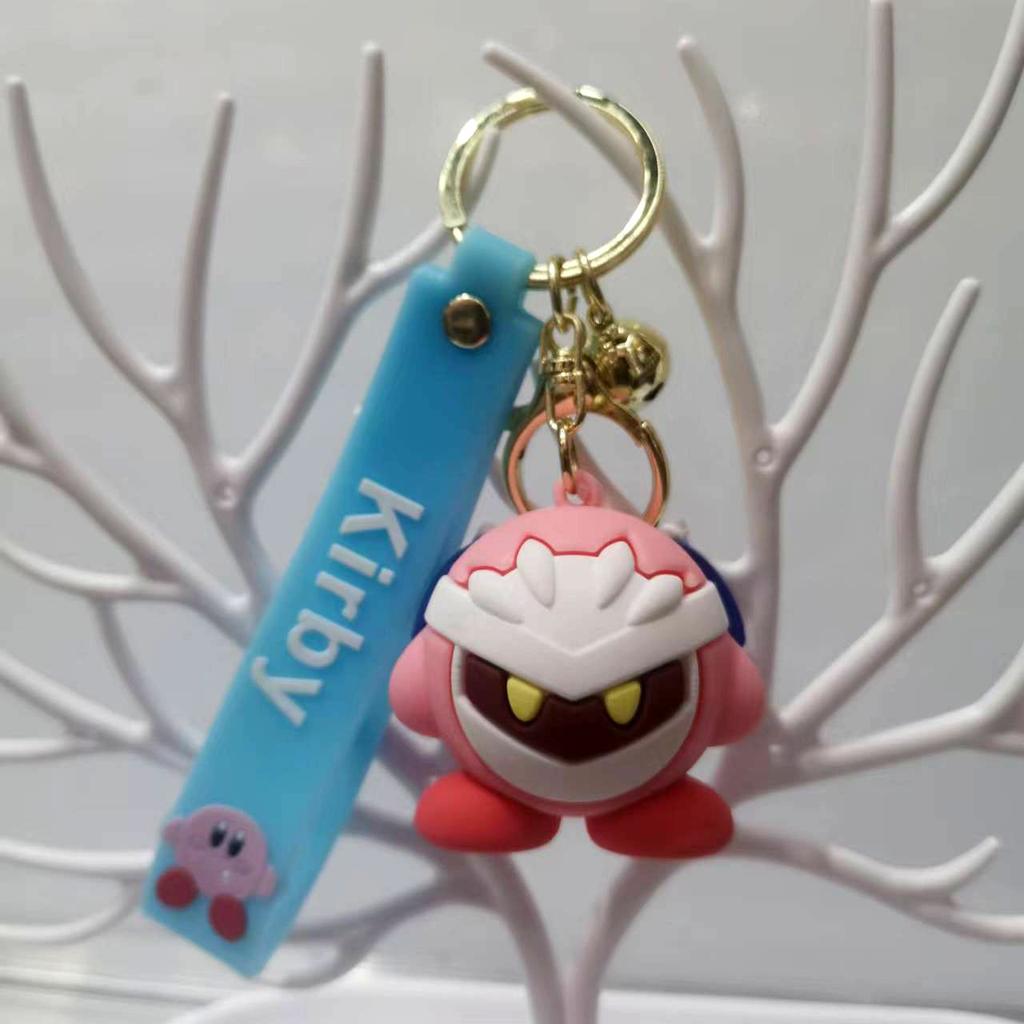 Latest Kirby Animation Keychains For Bag Car Key Chains Present Decoration Accessories Anime Merchandise Action Figure