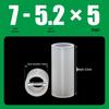 Nylon Insulating Spacer M4M5 Round Riser for LED Lamps and PCB Support
