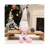 (Pink) Christmas Decoration Supplies Decoration Doll Christmas Decorations Doll Window Decoration