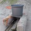 Camping Grill Grate Mesh Pads Square Round Grilling Mesh Fire Cooking Outdoor Picnic- BBQ Camping Pot Firewood- Rack