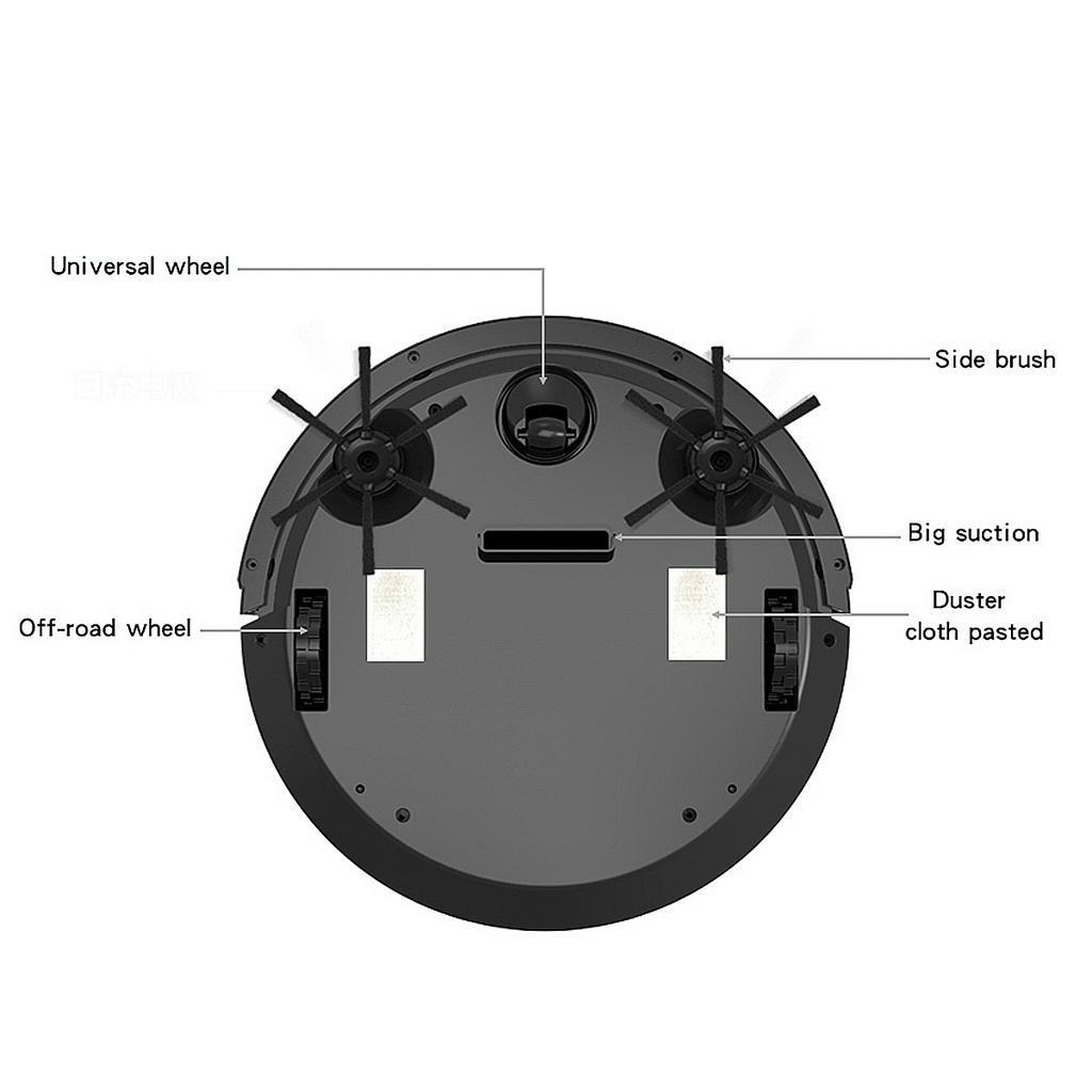 400ml Multifunctional Wireless Sweeping Robot Upgrade Smart Robot Vacuum Cleaner 2000Pa App Remote Control Vacuum Cleaner Home New