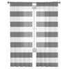 Stripes Grey Tulle Curtains Living Room Kitchen Chiffon Curtain Bedroom Balcony Sheer Curtain Fashion Home Decor