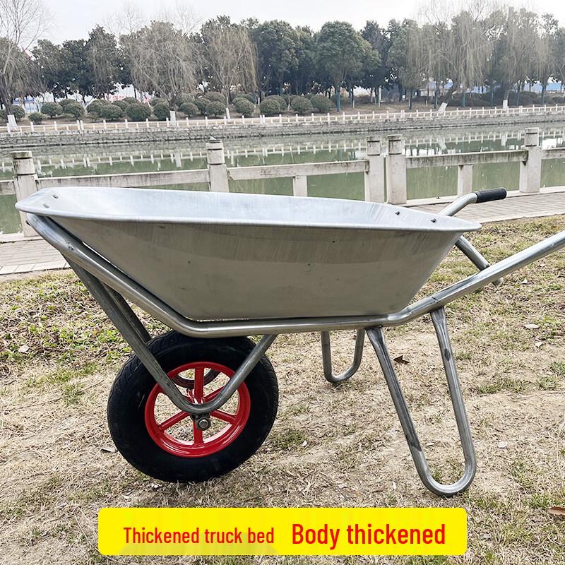Heavy-Duty Agricultural & Garden Wheelbarrow