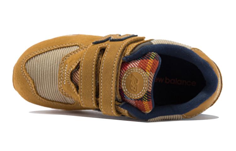 New Balance NB 574 Wygodna amortyzacja Odporne na ścieranie Oddychające Niskie Buty do biegania dla dzieci Ciemnobrązowe Kids' YV574HMI