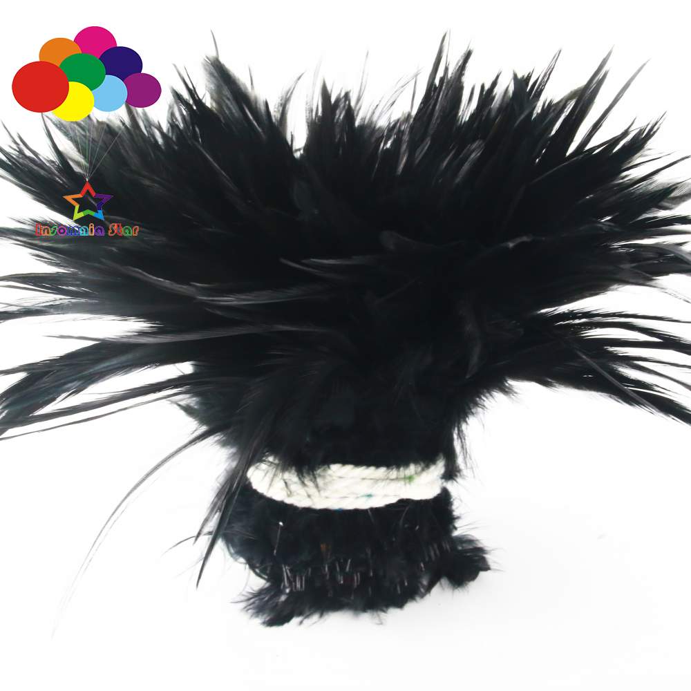 Whole 900PCS Fade Rooster Feathers Dyeing 5-6" Hackle 12-15 Cm Strung DIY Chicken Plume Jewelry Costume Hat Party Mask