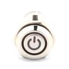 1 piece 16mm 1NO 1NC Connection 12V Metal LED Toggle Switch Latching Push Button