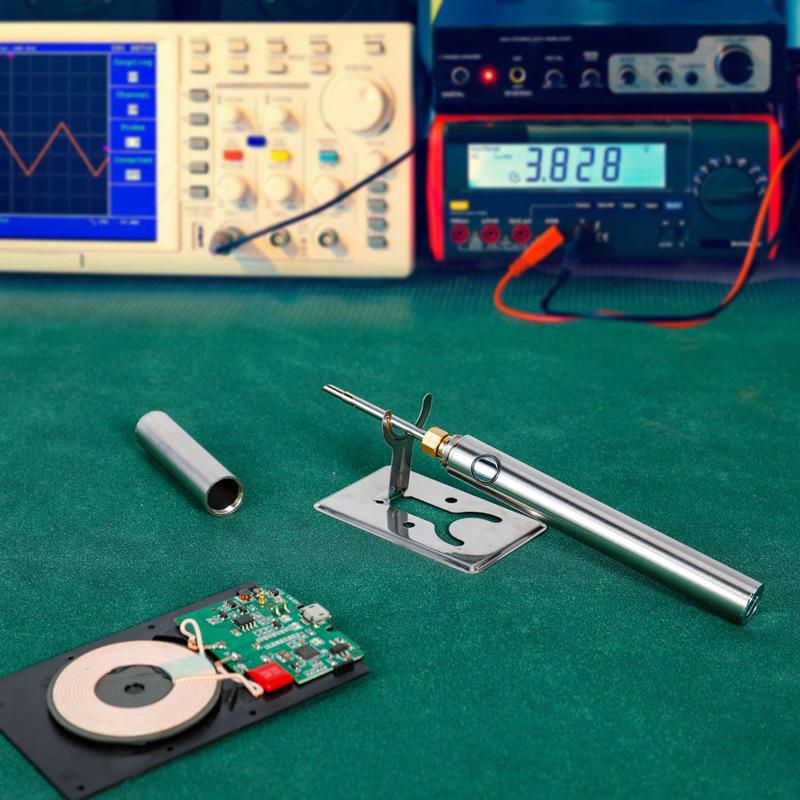 Portable USB Wireless Electric Soldering Iron Pen with Lithium Battery - Fast Heating for Outdoor Use