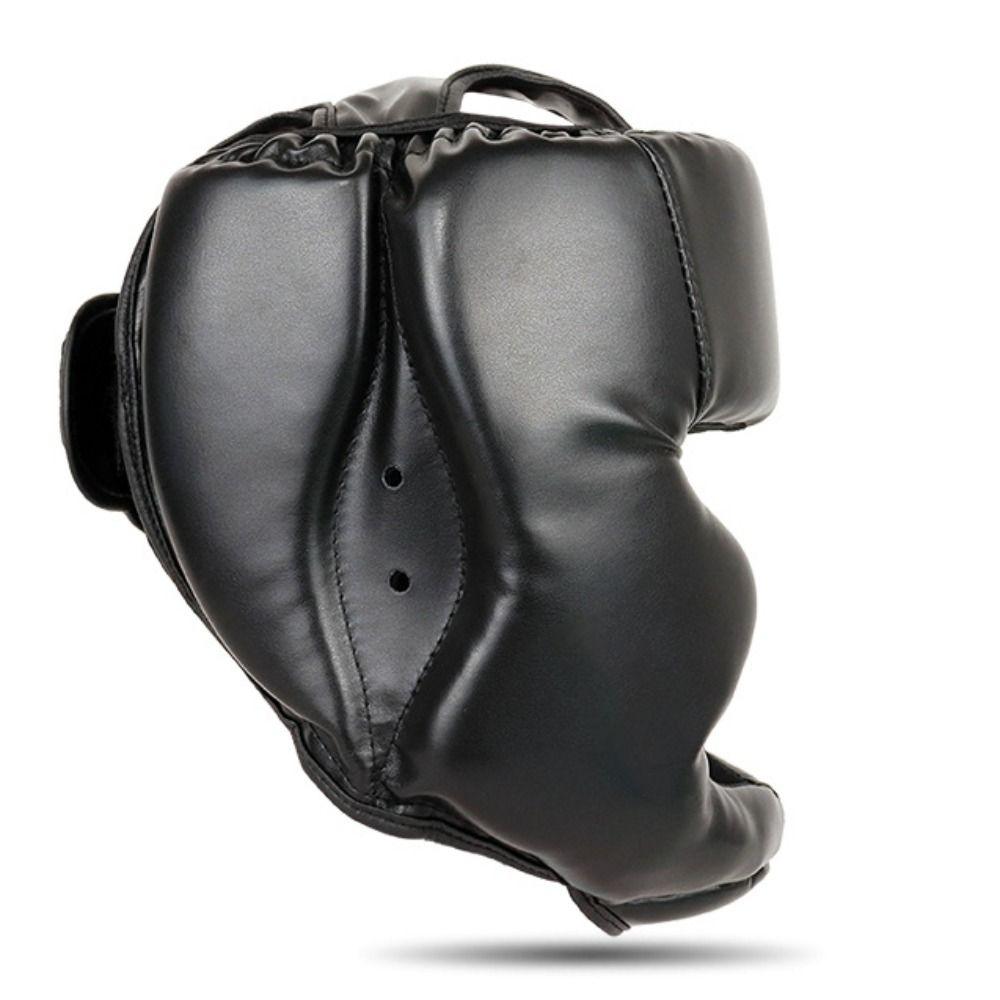 Full-Covered Taekwondo Head Gear Sanda Training Karate Head Guard Boxing Helmet  Adults Kids