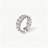 New 2026 Vintage Zirconium Open Index Finger Ring for Women - Light Luxury Summer Style