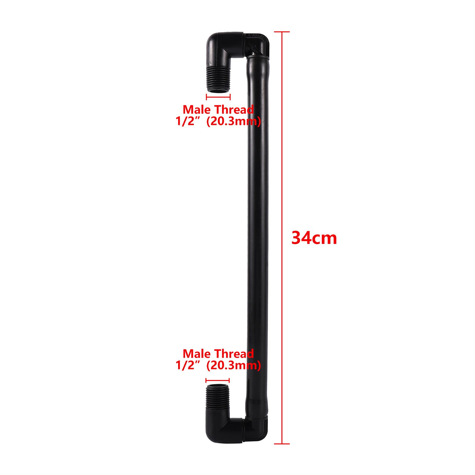 

5/10Pcs 34cm Rotary Sprinkler Extend Connector Universal Popup Sprinklers Lifter Garden Lawn Irrigation 1/2 3/4 Male Thread 5Pcs