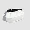 Fashiable and versatile bow fold crossbody bag, hand-held cloud bag