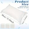 50/100 Pack Disposable Pillow Protector Covers Premium Thick Non-Woven Dustproof Travel Hotels Bedding Essential Pillowcase Set