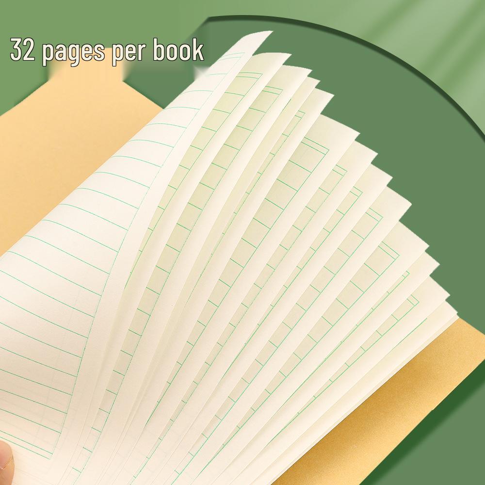 Tianzi Grid Book for Primary Students: National Standard for Math & Pinyin Exercises