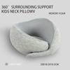 New Arrival Travel Kids Neck Pillow Memory Foam Velcro Strap Compression Fashionable Design Hot Selling